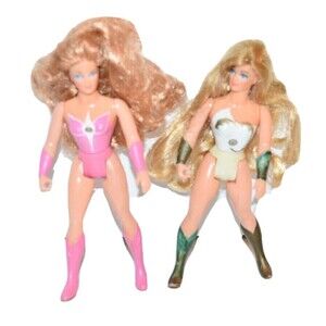 Princess of Power Angella Action Figure Vintage 80's & She-Ra Doll MOTU
